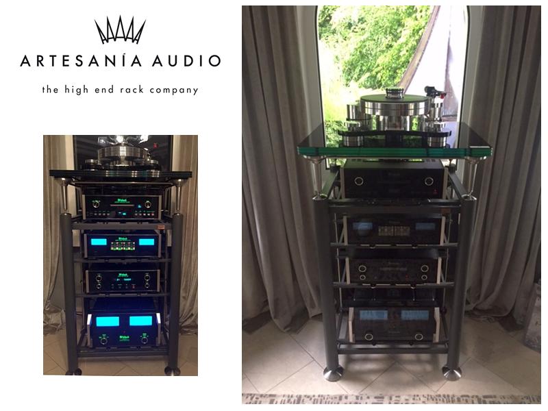 Artesania High End Rack mit McIntosh Geräten