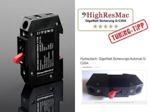 Testbericht GigaWatt G-C20A Sicherungs-Automat
